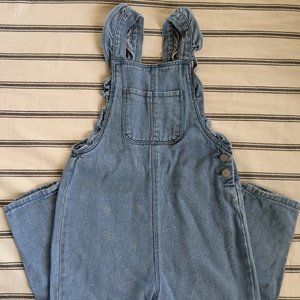 ZARA girls denim overalls